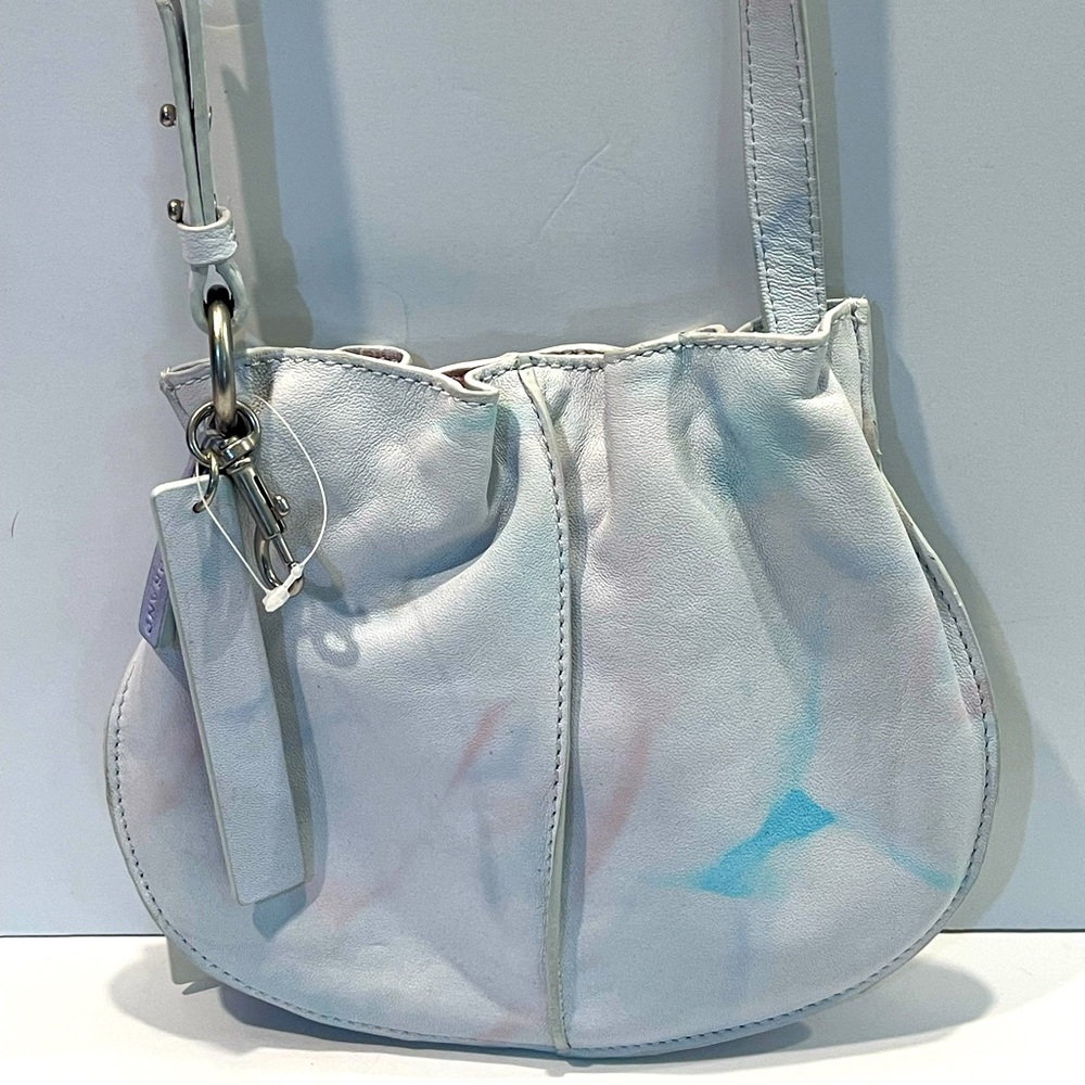 Lucky Brand Leather Small Pouch Crossbody Bag